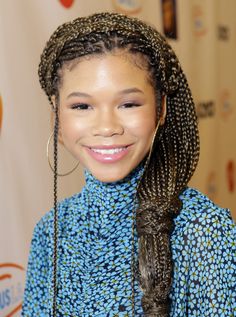 Check out the festive hairdos on our radar this season. Grey Box Braids, Holiday Party Hair, Cute Prom Hairstyles, Small Box Braids, Crochet Box Braids, Twisted Updo, Fake Hair, Short Box Braids, Box Braid Wig