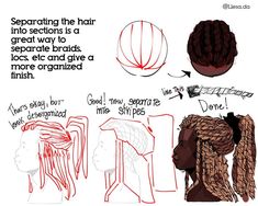 an image of different types of wigs for women with text describing how to style them