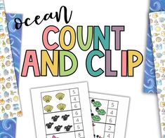 the ocean count and clip game is shown