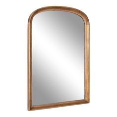 PRICES MAY VARY. Sophisticated Wall Mirror: The Hatherleigh wooden mirror features a modern arched shape with a thick, dimensional frame that leaps off your wall, providing a geometric piece to bring vibrancy to your space Quality Arched Mirror: The thick and durable scooped frame of the Hatherleigh mirror was constructed from a robust wooden material, providing a lasting quality and beautiful look Easy to Hang: D-ring hangers are attached to the back of this arched wall mirror for quick and eas Arch Wall Mirror, Wooden Wall Mirror, Modern Baskets, Farmhouse Mirrors, Arch Wall, Wood Arch, Arched Mirror, Wood Basket, Arch Mirror