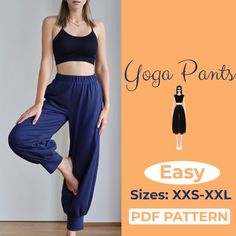 the yoga pants are easy to wear and can be worn in any color or pattern