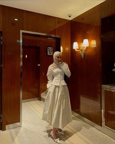 Dubai Fits, Summer Hijabi, Hijab Fits, Outfit Muslim, Modest Outfits Muslim, Outfits Muslim, Muslim Outfit, Rok Outfit, Hijabi Fits