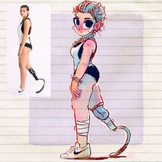 Toonimated Art Robert Dejesus, Arte Indie, Cartoon People, No Excuses, Girl Drawing, Pretty Cool, Drawing People