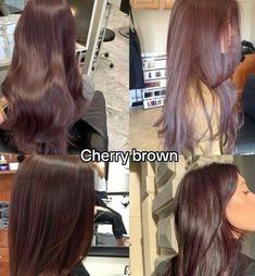 Brown Hair Colors Chocolate Cherry, Medium Light Skin Tone Hair Color, Dyed Hair On Indian Skin, Brunette Hair Dye Ideas Colour, Cheery Chocolate Brunette, Cherry Chocolate Brown Hair Color, Chocolate Cherry Hair Color Box Dye, Chestnut Dark Brown Hair, Hair Color Cool Tone Skin