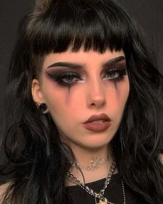 Dark Makeup Looks, Concert Makeup, Punk Makeup, Alt Makeup, Casual Makeup, Formal Makeup, Punk Hair