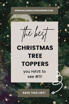 the best christmas tree toppers you have to see