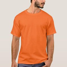 Add your photo (and/or text) to this Mens Basic T-shirt for a one-of-a-kind personal product. Shirt Template, Music Logo, Orange T Shirts, Orange Shirt, Aperol Spritz, Tie Dye T Shirts, Mens Fashion Shoes, Dye T Shirt, Mens Clothing Styles