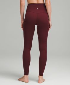 lululemon Align™ High-Rise Pant 28" | Women's Leggings/Tights | lululemon Lululemon Copper Brown Leggings, Red Lululemon Leggings, Orange Lululemon Leggings, Wine Lululemon Leggings, Lululemon Align Tank Red, Trendy Red Non-stretch Leggings, Lulu Leggings, Lululemon Align, Feeling Nothing