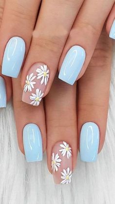 Swirl Nails, Nails Yellow, Milky Nails, Cute Simple Nails, Girly Acrylic Nails, Really Cute Nails, Nails Polish, Nail Swag, Short Acrylic Nails Designs