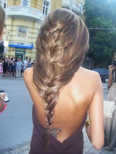 Messy braid. Street Style Los Angeles, Loose French Braids, Sew In Weave, Heart Hair, Love Hair, Hair Today