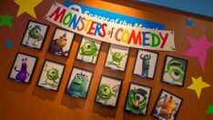 the monsters of comedy is on display at the children's museum in disney world