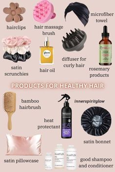 Hair Care Best Products, Best Hair Care Products For Hair Growth, How To Have Healthy Hair Natural, Haircare For Thick Hair, How To Make My Hair Healthy, Hair Care For Colored Hair, Soft Hair Routine, Healthy Hair Habits, How To Get Good Hair