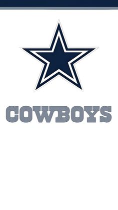 the cowboys logo on a white background