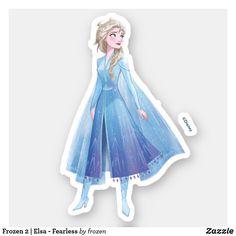 an image of a frozen princess sticker