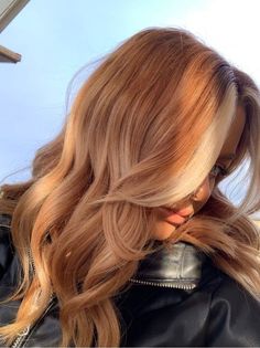 Copper Blonde, Red Copper, Hair Dye Colors