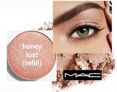 MAC Lustre Eyeshadow REFILL  Color:  HONEY LUST Size:  .05 oz New in box 100% authentic **FREE SHIPPING** Mac Dazzleshadow, Mac Shadows, Mac Eyeshadow, Soft Autumn, Eyes Makeup, Painted Boxes, Natural Makeup Looks, Makeup Skin Care, Skin Makeup