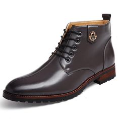 Men Winter Boots, Men's Leather Boots, Mens Fashion Edgy, Ankle Shoes, Mens Boots Fashion