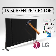 the lg tv screen protector is open and ready to be used on televisions