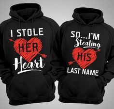 Cute Couple Hoodies, His And Hers Hoodies, Sarcastic Clothing, Matching Hoodies For Couples, Cute Couple Shirts, Couple Hoodies, Matching Hoodies, Cute Couple Gifts