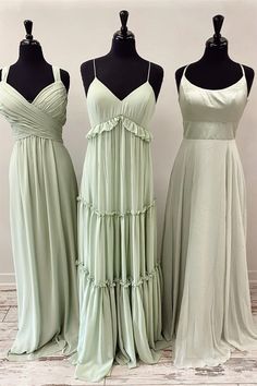 Dusty Sage Mismatch Long Bridesmaid Dress Dusty Sage Green Bridesmaid Dresses, Sage Green Bridesmaid Dresses Mismatched, Green Bridesmaid Dresses Mismatched, Beachy Bridesmaid Dresses, Mismatched Green Bridesmaid Dresses, Bridesmaid Dresses Mismatched, Sage Green Bridesmaid Dresses, Dusty Sage Green, Sage Green Bridesmaid