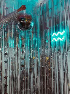 aquarius disco birthday party theme 18th Disco Party, Neon Disco Party Ideas, Disco Galaxy Party, Disco 18th Birthday Party, Euphoria Disco Themed Party, Holographic Theme Party, Futuristic Decorations Parties, 21st Sign Night Themes