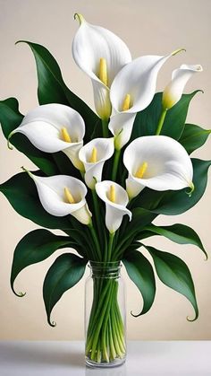 a vase filled with white flowers on top of a table