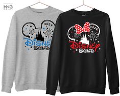 Create a cool family matching set with this Mickey and Minnie trendy Jumpers that features a colourful Disneyland Squad print. Bring out the child in you by wearing this Fun Sweater. Welcome to MoG Print Our designs are printed on premium cotton sweatshirts. A great collection to your wardrobe, made out of heavy cotton and stylish body fit. We use up-to date print technology to create durable results. Specifications: - 80% cotton 20% polyester - Reactive Dyed - Twin Needle Stitching at Neck, Sho Mickey Und Minnie, Trendy Jumpers, Fun Sweater, Holiday Trip, Cotton Jumper, Disneyland Paris, Mickey Minnie, Cool Sweaters, Matching Top