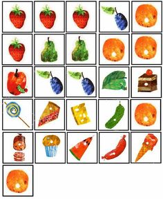 an image of fruit and veggies matching game