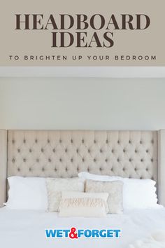 the headboard ideas to brighten up your bedroom by wet & forgett blog