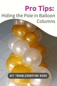 Did you know that the key to a professional-looking balloon column is not just about the balloon colors or arrangement? Shockingly, it's all about uniform balloon sizing! Discover how uniform sizing creates a fuller look and effectively hides the column pole.