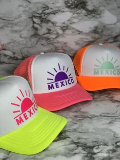 "These unique custom MADE TO ORDER hats are truely one of a kind. Not all heads are created equal , which is why we have so many size options. You can customize your hat color, size and your favorite design. please note all hat colors vary by size, in other words- not every hat color is available in every size. Please feel free to ask any questions you have about sizing, as these are MADE TO ORDER exactly how the order is placed, I do not offer refunds or exchanges, thanks you! The \"extra small Customizable White Dad Hat One Size Fits Most, Fun White Trucker Hat With Flat Brim, Trendy White Trucker Hat For Outdoor, Fun Flat Bill Hats For Summer, Fun Flat Bill Summer Hats, White Fun Trucker Hat With Flat Brim, Snapback Hats With Custom Logo, Trendy Customizable Snapback Baseball Cap, Customized Casual Adjustable Hats