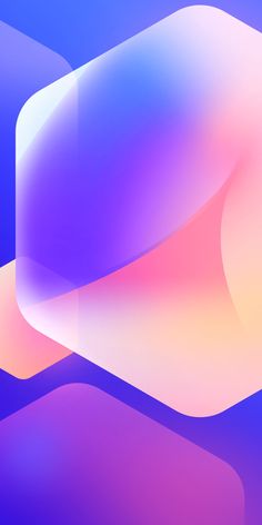 an abstract background with pink and blue shapes