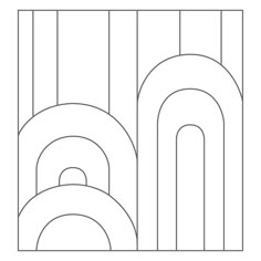 the letter o is shown in black and white, with an oval design on it