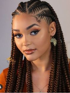 Amazing cornrow hairstyle ideas | Hairstyle tutorial ideas Cornrow Hairstyle, Hair Braid Patterns, Braids Styling, Feed Ins, Ghana Weaving, Two Braid Hairstyles, Braided Hairstyles For Black Women Cornrows, Braiding Styles