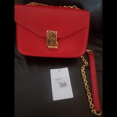 New Celine! Red Cross Body Calfskin Bag. Brand New Never Used. Comes With Dust Bag. Price Is Negotiable. Celine C Bag, Celine Nano Belt Bag, Celine Classic Box, Celine Micro Luggage, Tory Burch Ballet Flats, Celine Nano Luggage, Celine Bags, Celine Bag, Orange Leather