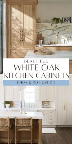 white oak kitchen cabinets with the title beautiful white oak kitchen cabinets ideas and inspiration