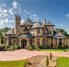 this is an image of a large house