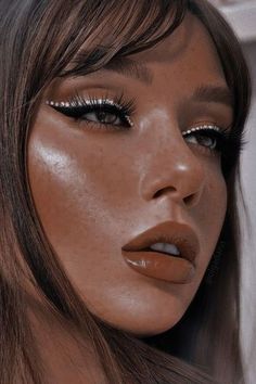 EUPHORIA MAKEUP AND INSPO | RHINESTONE MAKEUP Makeup Euphoria, Long Hair, Close Up, Makeup, Hair, Make Up