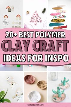 20 best polymer clay craft ideas for inspo by crazylabra com - click here