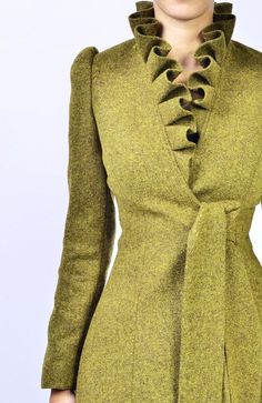 Spring Wool Coat With Long Sleeves, Spring Long Sleeve Wool Coat, Chic Single-breasted Wool Coat For Evening, Chic Fitted Tweed Jacket With Long Sleeves, Chic Fitted Long Sleeve Tweed Jacket, Elegant Tweed Jacket With Lapel Collar For Fall, Elegant Fall Tweed Jacket With Lapel Collar, Wool Coat For Evening Wear In Fall, Elegant Tweed Lapel Jacket For Fall