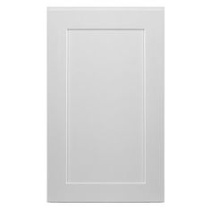 a white cabinet door on a white background