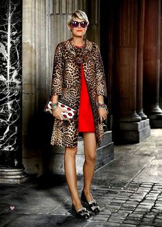 29 Amazing Leopard Print Outfit Ideas You Need To Try Leopard Style, Leopard Print Fashion, Animal Instinct, Leopard Coat, Leopard Print Coat, Leopard Prints