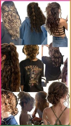 Effortless Beach Waves Trends: Relaxed and Natural Hairstyles for Sun-Kissed Beauty Curly Hair Photos, Curly Hair Styles Easy, Hairdos For Curly Hair, Hair Stylies, Curly Hair Inspiration, Curly Girl Hairstyles, Curly Hair Care, Curly Hair Tips, Curly Hair Cuts