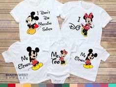 I Do I Don't Do Matching Shirts, Family Matching Disney Shirts, Mickey And Minnie,disney Trip Shirt,family Vacation Shirt Family Matching Cotton T-shirt For Disney Fan Events, Family Matching Tops With Cartoon Print For Disney Trips, Family Matching Crew Neck Tops For Disney Trips, Family Matching Mickey Mouse Tops For Disney Trips, Family Matching Cotton T-shirts For Disney Trips, Family Matching Cotton T-shirt For Vacations, Family Matching White Tops For Disney Trips, Family Matching Mickey Mouse Cotton Tops, White Family Matching T-shirt With Mickey Mouse