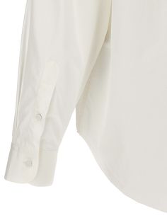 Cotton shirt with pleated plastron, button closure, long cuffed sleeves. Composition: 100% cotton Gucci Formal Button-up Blouse, Gucci Button-up Blouse For Formal Occasions, Gucci Collared Blouse For Spring, Gucci Spring Collared Blouse, Casual Gucci Tops For Work, Gucci Collared Blouse For Formal Occasions, Gucci Collared Cotton Tops, Elegant Gucci Button-up Blouse, Gucci Cotton Shirt For Work