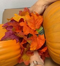 Autumn is my favorite time of year and I love to decorate around my front door. I don’t know of a lovelier way to welcome guests than with beautiful fall door decorations this time of the year. What is more perfect than to make an arch of pumpkins for around your front door? I have done some similar things, but this past summer I FINALLY figured out a way to make a frame from pvc pipes so that I can quickly make and arch for any season or holiday easily! How to construct the arch: Th… Artificial Pumpkins