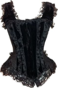 Corset Outfit Goth, Goth Corset Outfit, Front Lace Corset, Front Lace Up Corset, Zipper Corset, Armadura Cosplay, Velvet Bustier, Velvet Corset, Corset Outfit