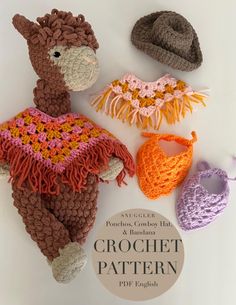 crochet patterns for stuffed animals and hats