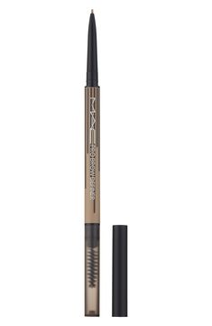 What it is: A fine brow definer that draws in natural, hair-like strokes in the flick, flick, flick of a wrist with a 1mm precision tip and true color payoff for 24 hour wear. What it does: Meet your pin-thin 24HR brow pencil. The brand's finest brow definer to date, available in 14-true-to-you shades, it serves up fuller-looking brows all day with a buildable, customizable formula and waterproof, smudgeproof wear. Plus, it features a unique blend of carnauba wax combined with castor, argan and Hairstyling Products, Brow Definer, Rollerball Perfume, Makeup Bronzer, Brow Pencil, Makeup Gift, Beauty Sale, Natural Hair Growth, Brow Pencils