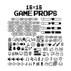 the game props logo is shown in black and white, with an arrow pointing to each other